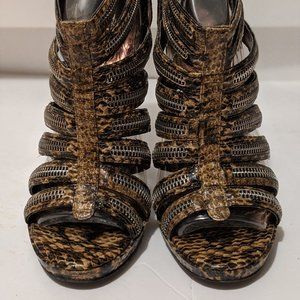 Aldo Bolling Zipper Heel Sandals